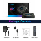 Maxbell TV Media Player Amlogic S905X4 Android 11 4G 64GB Dual Wifi 4G 64G 100M US