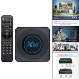 Maxbell TV Media Player Amlogic S905X4 Android 11 4G 64GB Dual Wifi 4G 64G 1000M UK