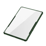 Maxbell Clear Tablet Case Cover for Pro11 Air4  for Pro11 2018 2020 Dark Green Frame