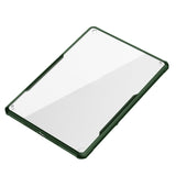 Maxbell Clear Tablet Case Cover for Pro11 Air4  for Pro11 2018 2020 Dark Green Frame