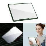 Maxbell Clear Tablet Case Cover for Pro11 Air4  for Pro11 2018 2020 Dark Green Frame
