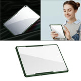 Maxbell Clear Tablet Case Cover for Pro11 Air4  for Pro11 2018 2020 Dark Green Frame