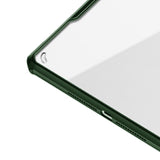Maxbell Clear Tablet Case Cover for Pro11 Air4  for Air4 10.9 2020  Dark Green Frame