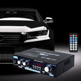 Maxbell AK35 90W + 90W Audio Power Amplifier Speaker Amp 2-Channel for Car MP3 US