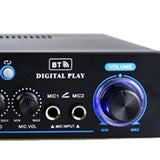 Maxbell Bluetooth Audio Amplifier 12V 220V Sound Amp for Home Speakers Car Karaoke