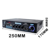 Maxbell Bluetooth Audio Amplifier 12V 220V Sound Amp for Home Speakers Car Karaoke
