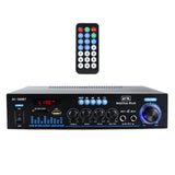 Maxbell Bluetooth Audio Amplifier 12V 220V Sound Amp for Home Speakers Car Karaoke