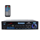 Maxbell Bluetooth Audio Amplifier 12V 220V Sound Amp for Home Speakers Car Karaoke