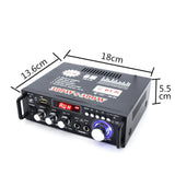 Maxbell Mini 600W Bluetooth Car Audio Power Amplifier 12V 220V Receiver