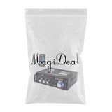 Maxbell Mini 600W Bluetooth Car Audio Power Amplifier 12V 110V Receiver Speaker Amp
