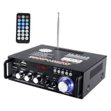 Maxbell Mini 600W Bluetooth Car Audio Power Amplifier 12V 110V Receiver Speaker Amp