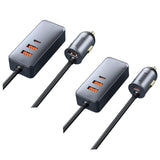 Maxbell Car Charger 4x30W 4 Ports 120W USB Type-C Quick Charge for Mobilephone 3U+1C