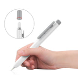 Maxbell Protective Case Secures Caps Holder Premium Pencil Case Holder  light gray