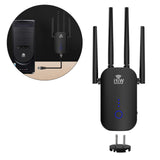 Maxbell Networking Extender 1200Mbps 5G Indicator Antenna Anti-interference Router