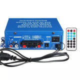 Maxbell 600W Mini Bluetooth 5.0 Audio Amplifier HIFI Stereo Amp with Remote Control