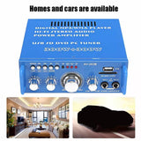Maxbell 600W Mini Bluetooth 5.0 Audio Amplifier HIFI Stereo Amp with Remote Control