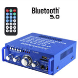 Maxbell 600W Mini Bluetooth 5.0 Audio Amplifier HIFI Stereo Amp with Remote Control
