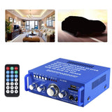 Maxbell 600W Mini Bluetooth 5.0 Audio Amplifier HIFI Stereo Amp with Remote Control