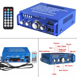 Maxbell 600W Mini Bluetooth 5.0 Audio Amplifier HIFI Stereo Amp with Remote Control