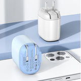 Maxbell 20W USB C Charger PD Cube Quick Charger 3.0 Plug for iPhone 12/12 Pro Max White