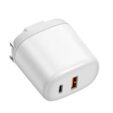 Maxbell 20W USB C Charger PD Cube Quick Charger 3.0 Plug for iPhone 12/12 Pro Max White