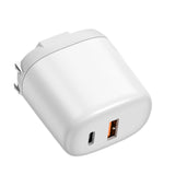 Maxbell 20W USB C Charger PD Cube Quick Charger 3.0 Plug for iPhone 12/12 Pro Max White