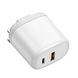 Maxbell 20W USB C Charger PD Cube Quick Charger 3.0 Plug for iPhone 12/12 Pro Max White