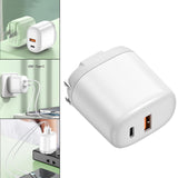Maxbell 20W USB C Charger PD Cube Quick Charger 3.0 Plug for iPhone 12/12 Pro Max White
