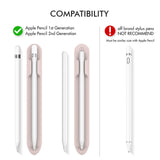 Maxbell Pen Sleeve Holder Magnetic Pen Slot Cover for Pencil 1 2 for IPad 10 Pink
