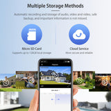 Maxbell WiFi Camera Cloud Storage Security Camera Wireless Night Vision Plug-US