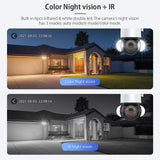 Maxbell WiFi Camera Cloud Storage Security Camera Wireless Night Vision Plug-US
