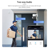 Maxbell WiFi Camera Cloud Storage Security Camera Wireless Night Vision Plug-US