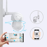 Maxbell WiFi Camera Cloud Storage Motion Detection Surveillance Camera Plug-UK