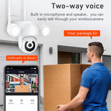 Maxbell WiFi Camera Cloud Storage Motion Detection Surveillance Camera Plug-UK
