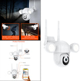 Maxbell WiFi Camera Cloud Storage Motion Detection Surveillance Camera Plug-UK