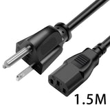 Maxbell AC Power Supply Adapter Cord Cord Cable AC Adapters for Office Laptop 1.5m