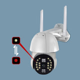 Maxbell Surveillance WiFi Camera Pan Tilt Outdoor 3MP HD WiFi for Indoor Plug-US