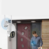 Maxbell Surveillance WiFi Camera Pan Tilt Outdoor 3MP HD WiFi for Indoor Plug-US