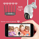 Maxbell Surveillance WiFi Camera Pan Tilt Outdoor 3MP HD WiFi for Indoor Plug-US