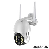 Maxbell Surveillance WiFi Camera Pan Tilt Outdoor 3MP HD WiFi for Indoor Plug-US
