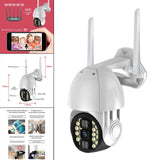 Maxbell Surveillance WiFi Camera Pan Tilt Outdoor 3MP HD WiFi for Indoor Plug-US