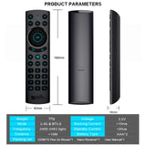 Maxbell Wireless Voice Backlit IR Learning Remote Control for Android TV