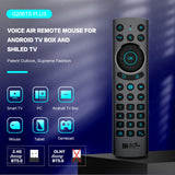 Maxbell Wireless Voice Backlit IR Learning Remote Control for Android TV