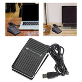 Maxbell USB Foot Pedal Switch Control Keyboard Action for PC Computer Games