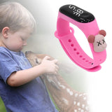 Maxbell Waterproof Digital Wrist Watch Kids Sports Watch  Pink Violent Dragon