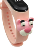 Maxbell Waterproof Digital Wrist Watch Kids Sports Watch  Pink Leopard