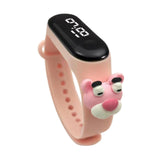 Maxbell Waterproof Digital Wrist Watch Kids Sports Watch  Pink Leopard