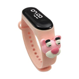 Maxbell Waterproof Digital Wrist Watch Kids Sports Watch  Pink Leopard