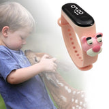 Maxbell Waterproof Digital Wrist Watch Kids Sports Watch  Pink Leopard
