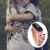 Maxbell Waterproof Digital Wrist Watch Kids Sports Watch  Pink Leopard